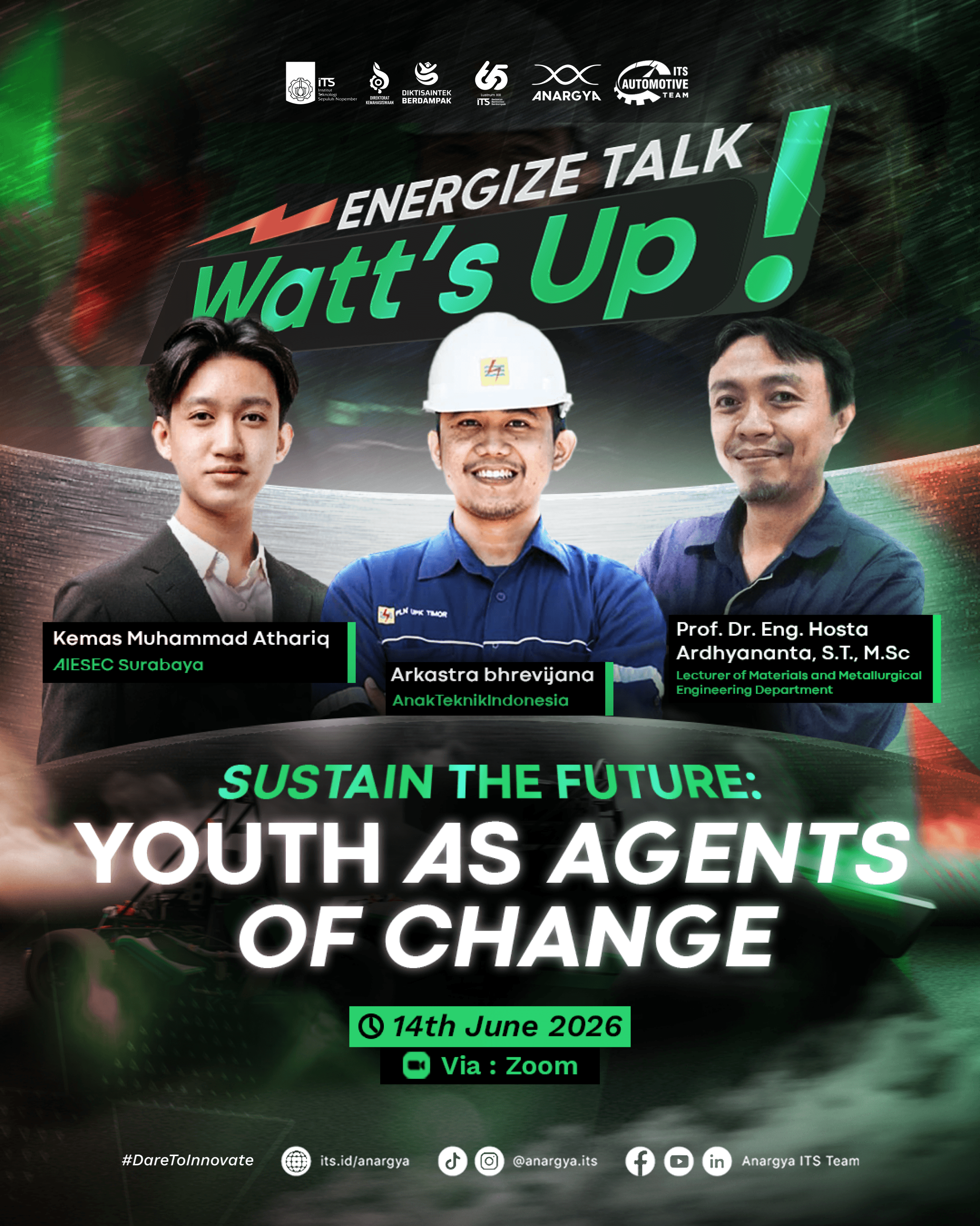 Energize Talk Poster